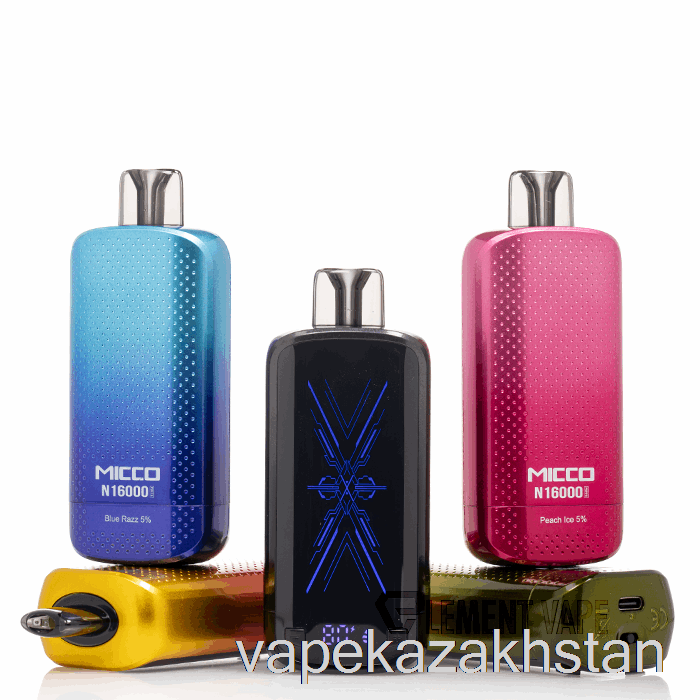 Vape Disposable Horizontech Micco N16000 Disposable Strawberry Kiwi